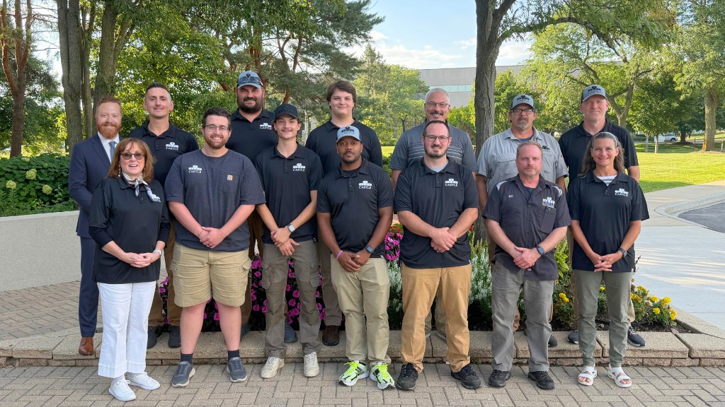 Castle Home Inspection team outdoors in Naperville